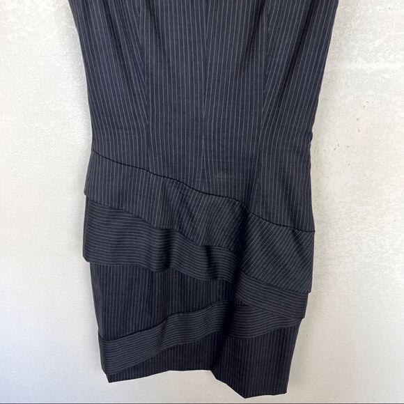 Piazza Sempione Grey Wool Sleeveless Shift Dress Size 40 - Picture 7 of 7